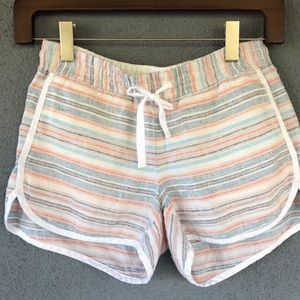 Athleta Cabo Linen shorts